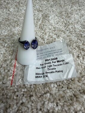 Bomb Party BP RG13028 Too Iconic For Words Ring Size 8 NEW